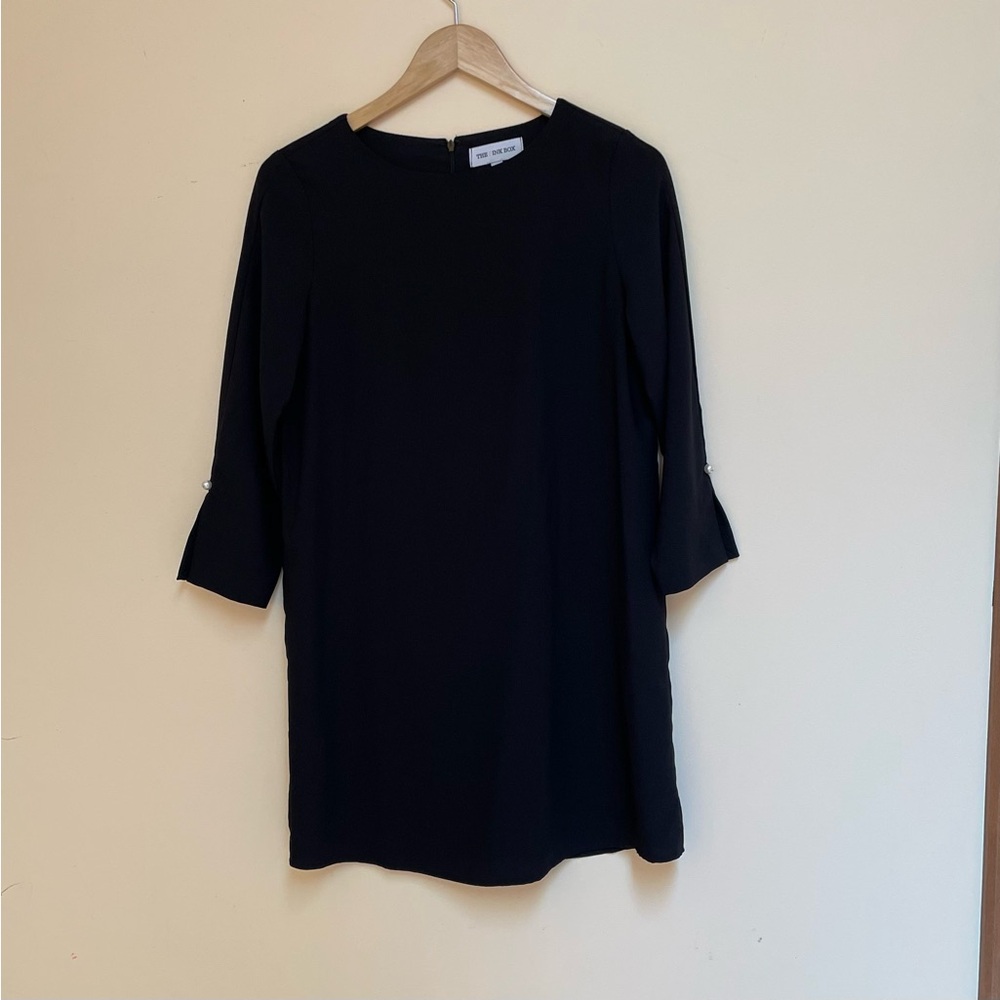 The Pink Box Black Sheath Dress